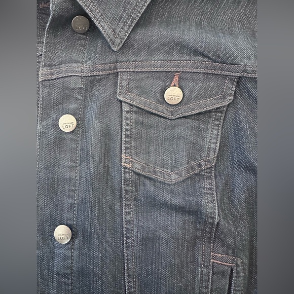 LOFT Jean Jacket. - Picture 7 of 9